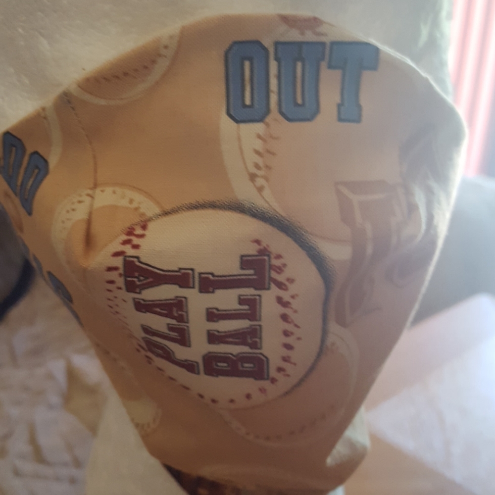 Play Ball Face Mask. - Picture 4 of 6